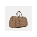 Guess Berta Travel Τσάντα Ωμου - Χειρός Fashion (OB8688416 LATTE LOGO-BROWN)