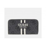 Guess Laurel 4G Logo Maxi Πορτοφόλι (OS7459146 COAL LOGO)