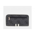 Guess Laurel 4G Logo Maxi Πορτοφόλι (OS7459146 COAL LOGO)