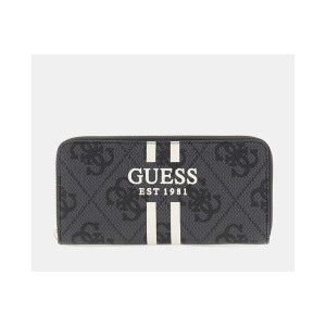 Guess Laurel 4G Logo Maxi Πορτοφόλι (OS7459146 COAL LOGO)