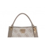 Guess Karnilla Logo Τσάντα Ώμου - Χειρός (OS990106 DARK TAUPE LOGO)