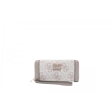 Guess Karnilla 4G Maxi Πορτοφόλι (OS9901146 DARK TAUPE LOGO)