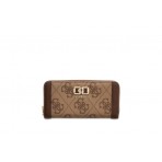 Guess Karnilla 4G Maxi Πορτοφόλι (OS9901146 LATTE LOGO-BROWN)