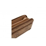 Guess Karnilla 4G Maxi Πορτοφόλι (OS9901146 LATTE LOGO-BROWN)