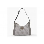 Guess Karnilla Logo Τσάντα Ώμου (OS990118 DARK TAUPE LOGO)