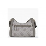 Guess Karnilla Logo Τσάντα Ώμου (OS990118 DARK TAUPE LOGO)
