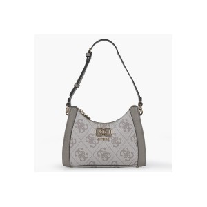 Guess Karnilla Logo Τσάντα Ώμου (OS990118 DARK TAUPE LOGO)