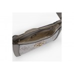Guess Karnilla Logo Τσάντα Ώμου (OS990118 DARK TAUPE LOGO)