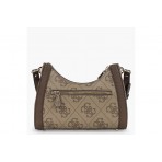 Guess Karnilla Logo Τσάντα Ώμου (OS990118 LATTE LOGO-BROWN)