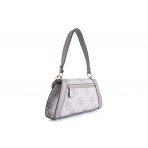 Guess Karnilla Logo Τσάντα Ώμου (OS990119 DARK TAUPE LOGO)