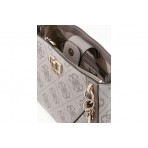 Guess Karnilla Logo Τσάντα Ώμου - Χειρός Πουρό