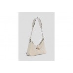 Guess Dita Logo Τσάντα Ώμου (PD760218 LIGHT TAUPE LOGO)