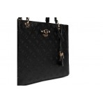 Guess Dita Logo Τσάντα Tote (PD760225 BLACK LOGO)