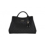 Guess Phoebe 4G Peony Logo Τσάντα Ώμου - Χειρός Μαύρο