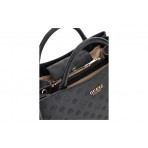 Guess Phoebe 4G Peony Logo Τσάντα Ώμου - Χειρός Μαύρο