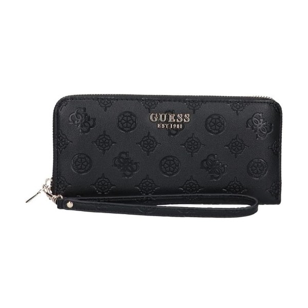 Guess Phoebe Slg Πορτοφόλι (PD9665146 BLACK LOGO)