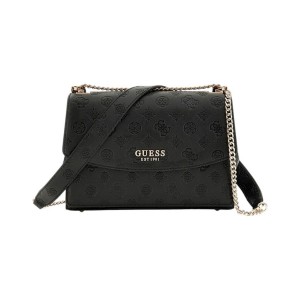 Guess Phoebe Τσάντα Ώμου - Χειρός Fashion (PD966521 BLACK LOGO)