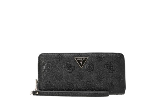 Guess Cresidia Peony Maxi Πορτοφόλι (PD9888146 BLACK LOGO)