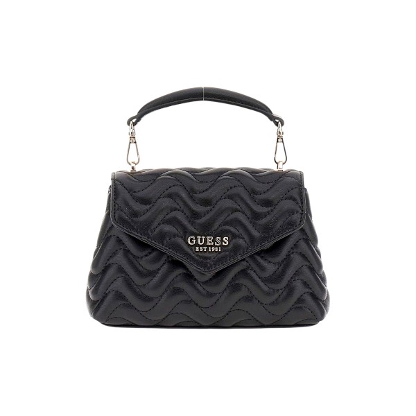Guess Melisandra Mini Τσαντάκι Χιαστί - Ώμου (QG965378 BLACK)