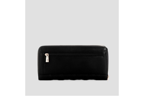 Guess Giully Quilted Maxi Πορτοφόλι (QG9673146 BLACK)
