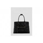 Guess Adelasia Embossed-4G Logo Τσάντα Shopper (QL9658919 BLACK)