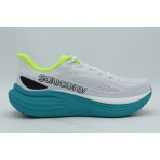 Saucony Triumph 24 Ανδρικά Αθλητικά Παπούτσια για Τρέξιμο Γκρι Ανοιχτό, Πετρόλ, Λευκά, Λαχανί
