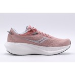 Saucony Triumph 21 Γυναικεία Αθλητικά Παπούτσια Ροζ, Λευκά