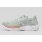 Saucony Ride 19 Αθλητικά Παπούτσια για Τρέξιμο Μέντα, Σομόν, Λευκά