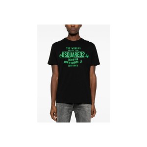 Dsquared2 Logo Print Cool Fit T-Shirt Ανδρικό (S71GD1459D20014 900)