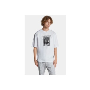 Dsquared2 Loose Fit T-Shirt Ανδρικό (S71GD1538 D20020 100)
