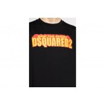 Dsquared2 Loose Fit T-Shirt Ανδρικό (S71GD1553 S23009 900)