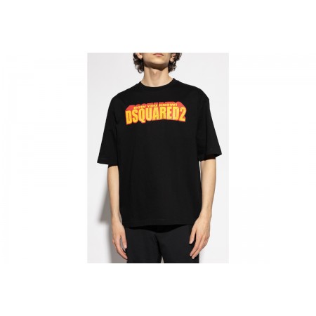Dsquared2 Loose Fit T-Shirt Ανδρικό (S71GD1553 S23009 900)