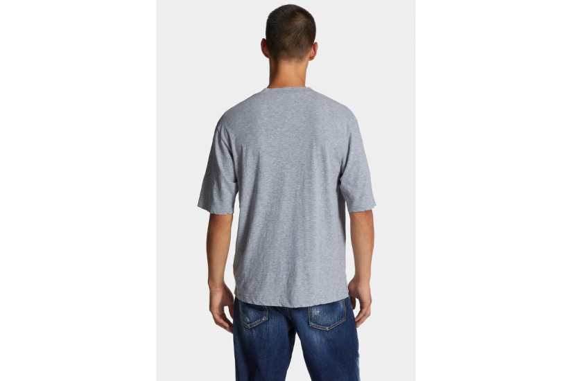 Dsquared2 Milano Ανδρικό Κοντομάνικο T-Shirt Γκρι