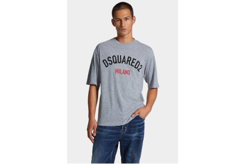 Dsquared2 Loose Fit T-Shirt Ανδρικό (S71GD1556 S22146 857M)