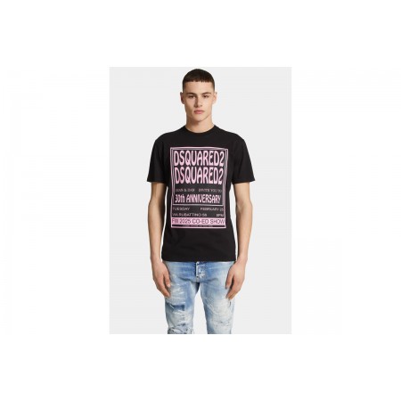 Dsquared2 Cool Fit Fashion Show T-Shirt Ανδρικό 