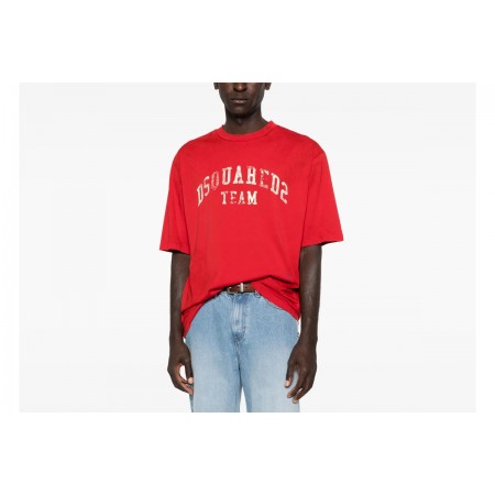 Dsquared2 Loose Fit T-Shirt Ανδρικό 