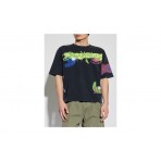 Dsquared2 Rebel Tags Ανδρικό Κοντομάνικο T-Shirt Ανθρακί