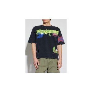 Dsquared2 Rebel Tags Loose Fit T-Shirt Ανδρικό (S71GD1650 D20106 814)