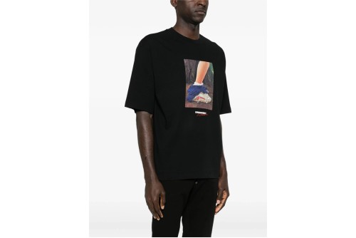 Dsquared2 X Felix Chesher Print T-Shirt Ανδρικό (S71GD1654 D20033 900)