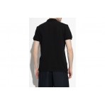 Dsquared2 Tennis Fit Ανδρικό Κοντομάνικο Polo T-Shirt Μαύρο