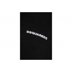 Dsquared2 Tennis Fit Ανδρικό Κοντομάνικο Polo T-Shirt Μαύρο