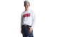 Dsquared2 Cool Fit Tee Ανδρική Μακρυμάνικη Μπλούζα Λευκή, Κόκκινη