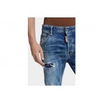Dsquared2 Medium Small Hole Wash Skater Ανδρικό Τζιν Παντελόνι