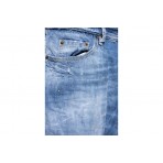 Dsquared2 Light Clean Baby Blue Wash London Bro Ανδρικό Τζιν Παντελόνι 