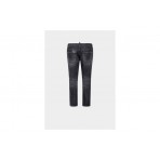 Dsquared2 Wash Skater Ανδρικό Παντελόνι Τζιν Μαύρο