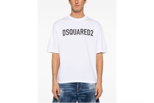 Dsquared2 Loose Fit T-Shirt Ανδρικό (S74GD1197D20004 100)