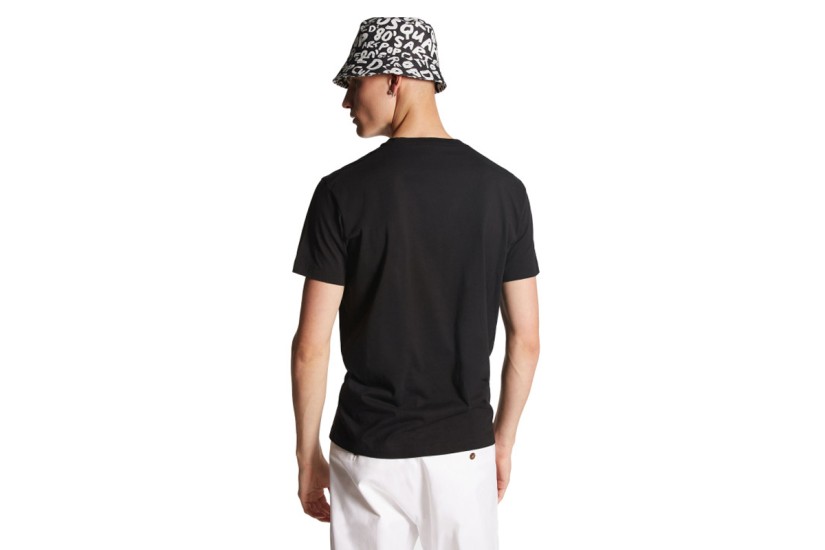 Dsquared2 Cool Fit Ανδρικό Κοντομάνικο T-Shirt Μαύρο
