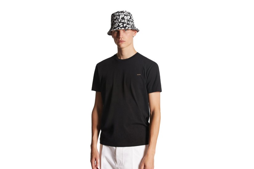 Dsquared2 Cool Fit Ανδρικό Κοντομάνικο T-Shirt Μαύρο