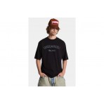 Dsquared2 Loose Fit Faded Logo T-Shirt Ανδρικό (S74GD1399 D20020 900)