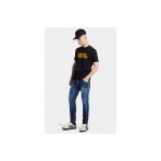 Dsquared2 Cool Fit Slogan Ανδρικό Κοντομάνικο T-Shirt Μαύρο